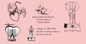 Thiệp cưới công giáo