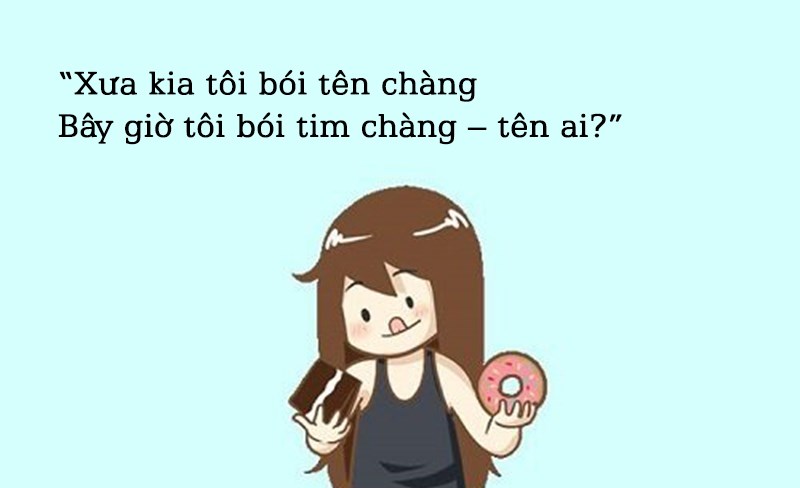 Thơ 2 câu thả thính hay nhất Thơ 2 câu thả thính hay nhất