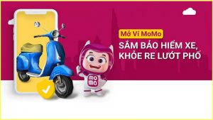 Hướng dẫn mua bảo hiểm xe máy qua ví momo