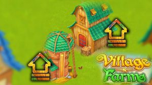 Hướng dẫn cách nâng cấp kho lên đến 4 con số trong game nông trại Village and Farm
