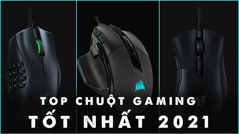 Top chuột Gaming tốt nhất 2021 Top chuột Gaming tốt nhất 2021
