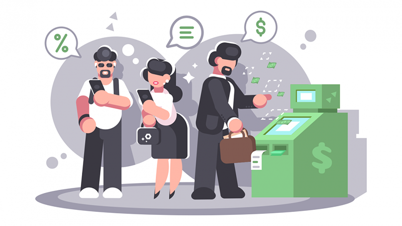 Sử dụng máy ATM để nạp tiền vào tài khoản Sử dụng máy ATM để nạp tiền vào tài khoản