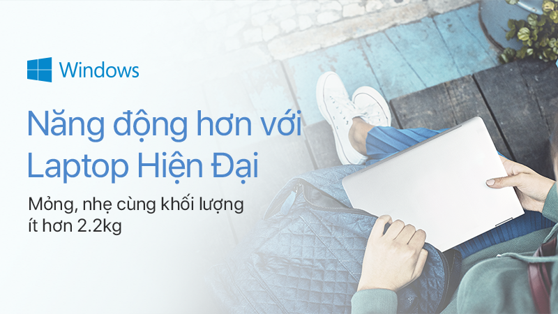 Năng động với laptop hiện đại Năng động với laptop hiện đại