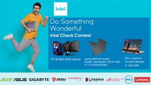 Do Something Wonderful With Intel Check Contest