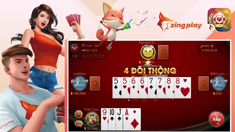 4 đôi thông 4 đôi thông