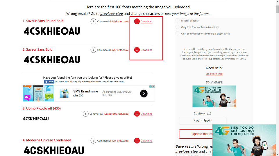 Hướng dẫn các tìm Font chữ trên ảnh Online đơn giản nhất 
