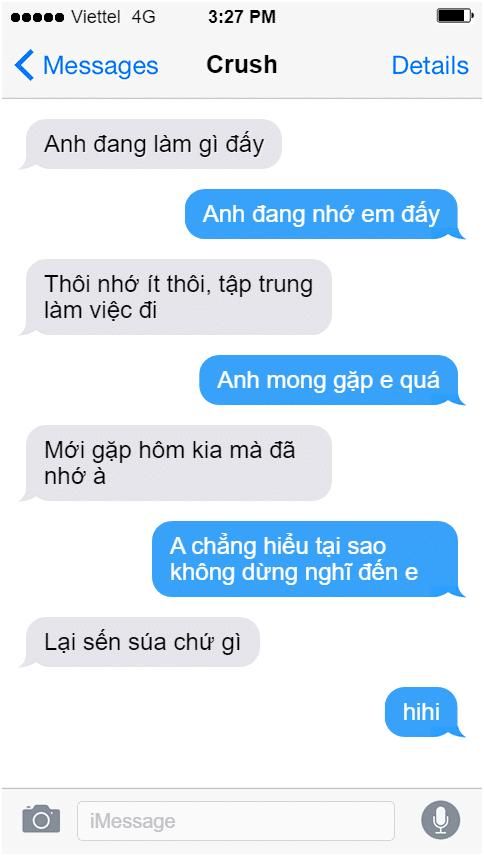 Tin nhắn thả thính