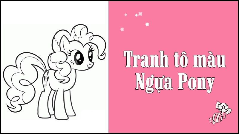 Tổng hợp 100+ tranh tô màu NGỰA PONY dễ thương mới nhất 2021 Tổng hợp 100+ tranh tô màu NGỰA PONY dễ thương mới nhất 2021
