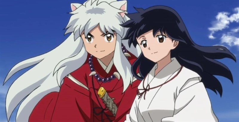 Inuyasha (bên trái) và Kagome (bên phải) InuYasha (bên trái) và Kagome (bên phải)