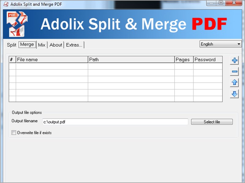 Phần mềm Adolix Split & Merge PDF Phần mềm Adolix Split & Merge PDF