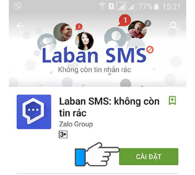 Ứng dụng Laban SMS