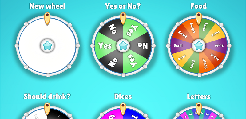 Ứng dụng Decision Maker: Spin the Wheel Ứng dụng Decision Maker: Spin the Wheel