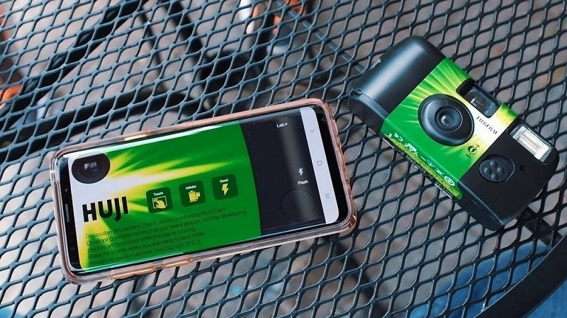 Ứng dụng Huji Cam Ứng dụng Huji Cam