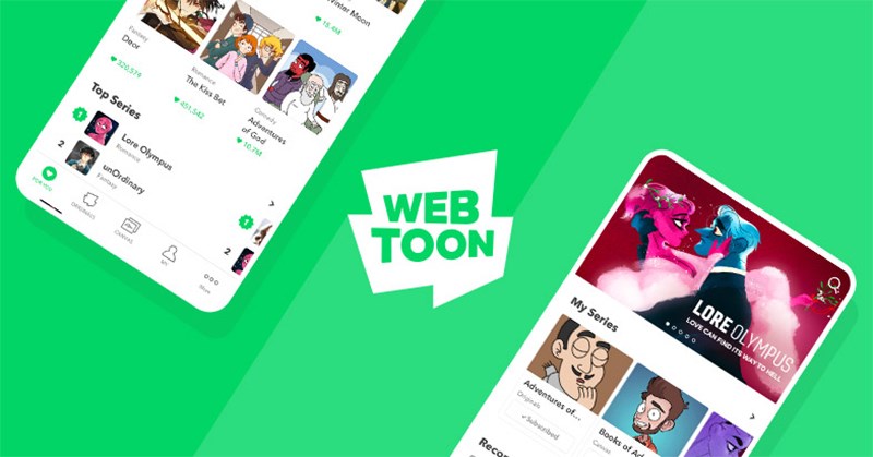 Ứng dụng Webtoon Ứng dụng Webtoon