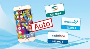 Hướng dẫn nạp tiền điện thoại tự động