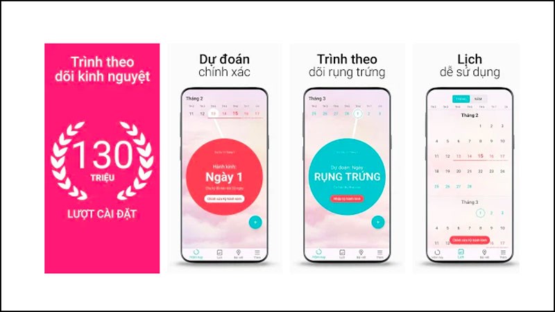 Theo dõi lịch kinh nguyệt và mang thai Flo Theo dõi lịch kinh nguyệt và mang thai Flo