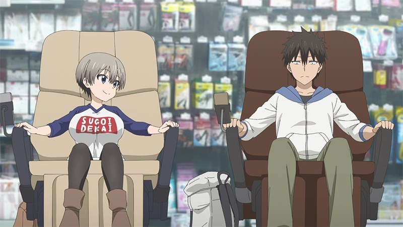 Uzaki đưa Shinichi đi trải nghiệm cuộc sống Uzaki đưa Shinichi đi trải nghiệm cuộc sống