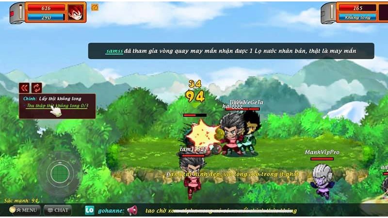 Gameplay Gọi Rồng Online Gameplay Gọi Rồng Online