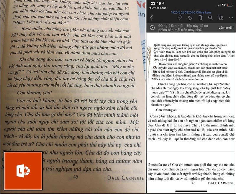 Chuyển hình ảnh thành văn bản bằng ứng dụng Google Office Lens Chuyển hình ảnh thành văn bản bằng ứng dụng Google Office Lens