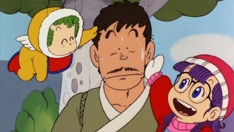 Tiến sĩ Slump và cô con gái Arale Tiến sĩ Slump và cô con gái Arale