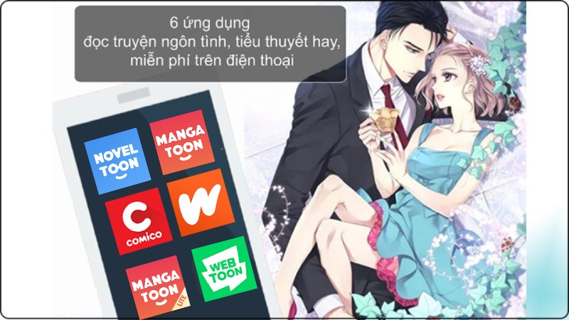 Top ứng dụng đọc truyện tranh, ngôn tình, tiểu thuyết hay Top ứng dụng đọc truyện tranh, ngôn tình, tiểu thuyết hay