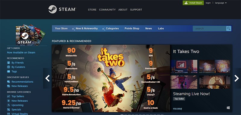 Nền tảng Steam Nền tảng Steam