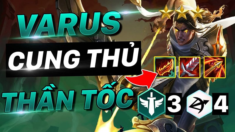 Với tốc đánh cực nhanh, Varus là một vị tướng gánh đội cực kỳ chất lượng Với tốc đánh cực nhanh, Varus là một vị tướng gánh đội cực kỳ chất lượng