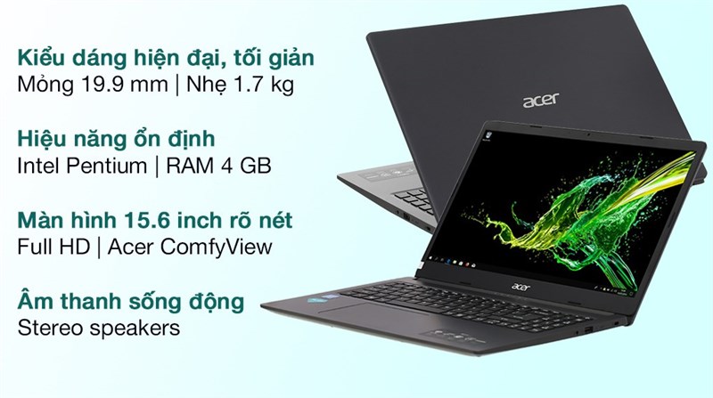 Acer Aspire 3 A315 34 P8VA N5030/4GB/256GB//Win10 (NX.HE3SV.00N) Acer Aspire 3 A315 34 P8VA N5030/4GB/256GB//Win10 (NX.HE3SV.00N)