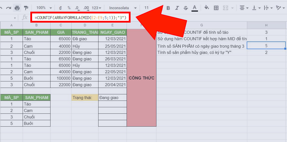 video-cach-ket-hop-ham-countif-va-ham-mid-trong-google-5-4-4-1154x572-1 Tính số Sản phẩm có ngày giao trong tháng 3