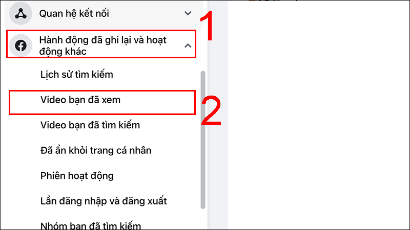 Truy cập Video bạn đã xem