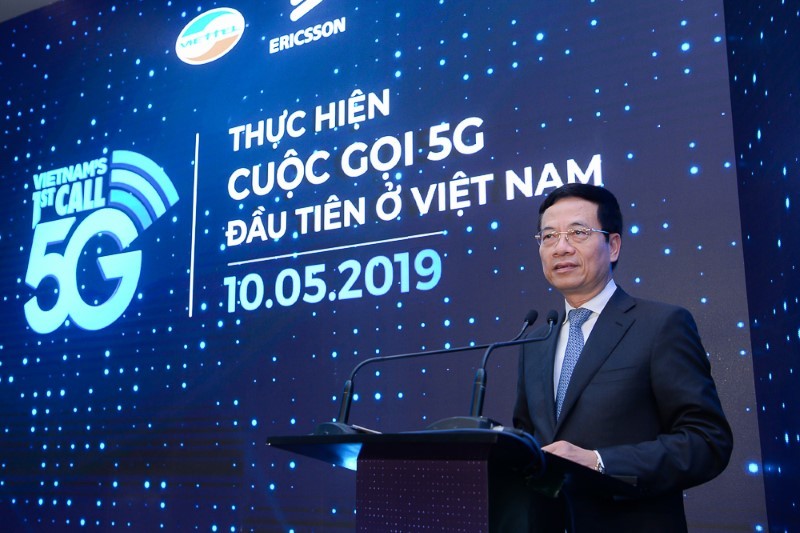 Viettel thực hiện cuộc gọi 5G đầu tiên Viettel thực hiện cuộc gọi 5G đầu tiên