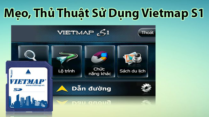 Hãy cùng mình điểm qua những thủ thuật để có thể nắm rõ hơn các sử dụng Vietmap S1 nhé Hãy cùng mình điểm qua những thủ thuật để có thể nắm rõ hơn các sử dụng Vietmap S1 nhé