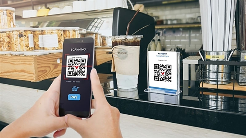 Mã VietQR tại quầy thanh toán