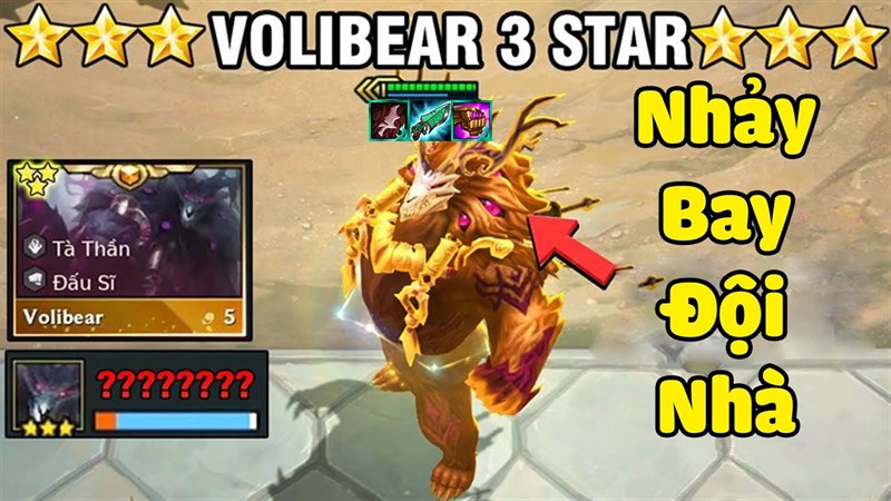Volibear có thể dễ dàng thổi bay đội hình đối thủ chỉ với một nhảy Volibear có thể dễ dàng thổi bay đội hình đối thủ chỉ với một nhảy