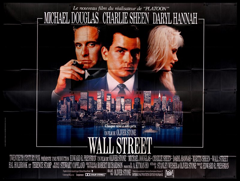 Poster phim Phố Wall Poster phim Phố Wall