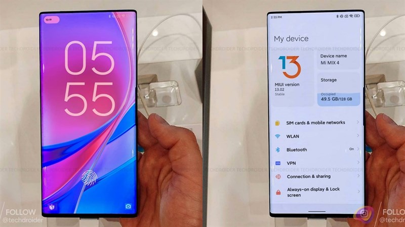 Mi MIX 4 lộ ảnh thực tế gần đây Mi MIX 4 lộ ảnh thực tế gần đây