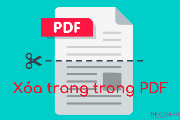 Cách xóa trang PDF trong file PDF