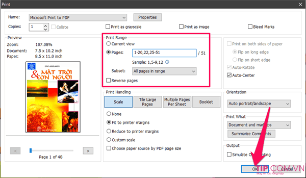 Cách xóa trang PDF trong file PDF