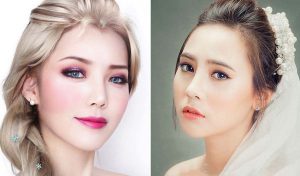 xu hướng trang điểm cô dâu