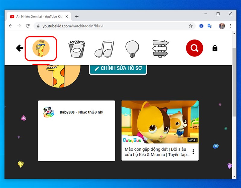 youtubekids9-800x624-1 Kiểm tra lịch sử xem video của bé trên YouTube Kids