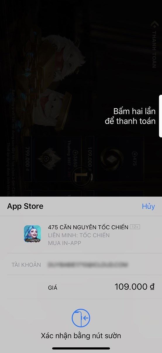 Thực hiện thanh toán Thực hiện thanh toán
