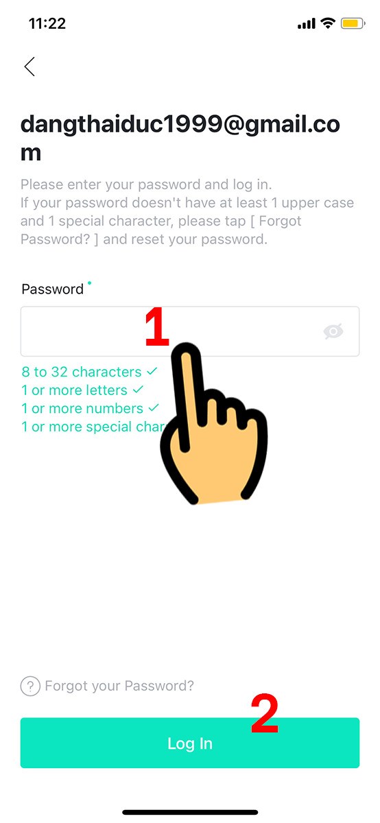 Nhấn Log in để đăng nhập tài khoản Weverse Nhấn Log in để đăng nhập tài khoản Weverse