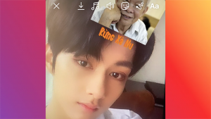 Cách tải filter dự đoán đề văn 2021 trên Instagram