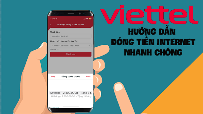 2 Cách thanh toán cước internet Viettel đơn giản, nhanh chóng 2 Cách thanh toán cước internet Viettel đơn giản, nhanh chóng