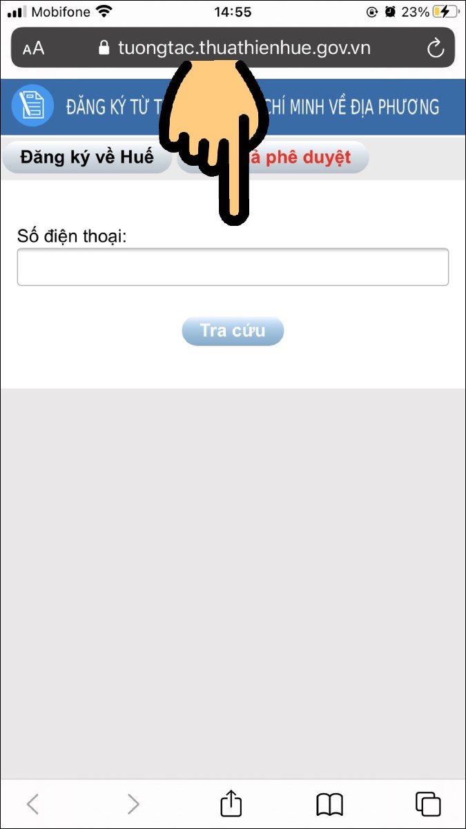 Nhập số điện thoại và nhấn nút Tra cứu Nhập số điện thoại và nhấn nút Tra cứu