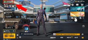 Vào profile cá nhân trong PUBG Mobile