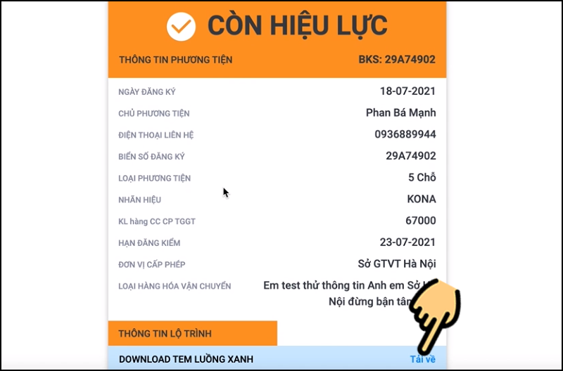 Tải mã QR luồng xanh Tải mã QR luồng xanh
