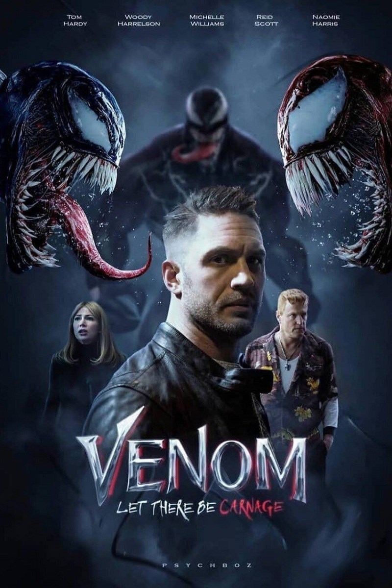 Venom, Eddie Brock và Carnage (từ trái qua) Venom, Eddie Brock và Carnage (từ trái qua)