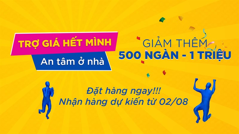Trợ giá hết mình - An tâm ở nhà: Ưu đãi dành riêng 19 tỉnh miền Nam Trợ giá hết mình - An tâm ở nhà: Ưu đãi dành riêng 19 tỉnh miền Nam
