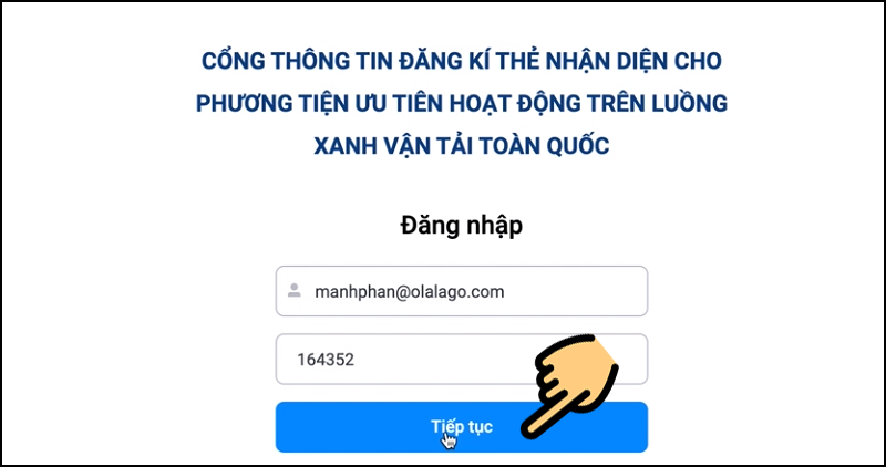 Vào email xem mã xác thực Vào email xem mã xác thực